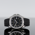 Patek Philippe Aquanaut — Black Dial Steel Diamond 38.8mm