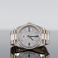 Rolex Day-Date 228349 — White Gold Pave Dial White Gold Diamond 40mm
