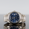 Rolex Day-Date 228239 — Gold Arabic Blue Roman Dial White Gold 40mm
