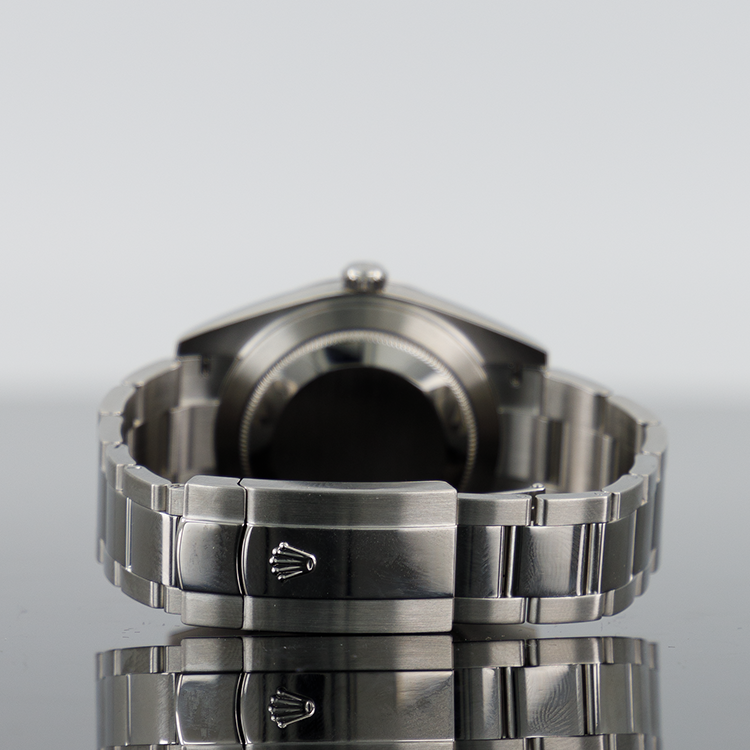 Rolex Datejust 126234 — Black Diamond Dial Steel Diamond 36mm