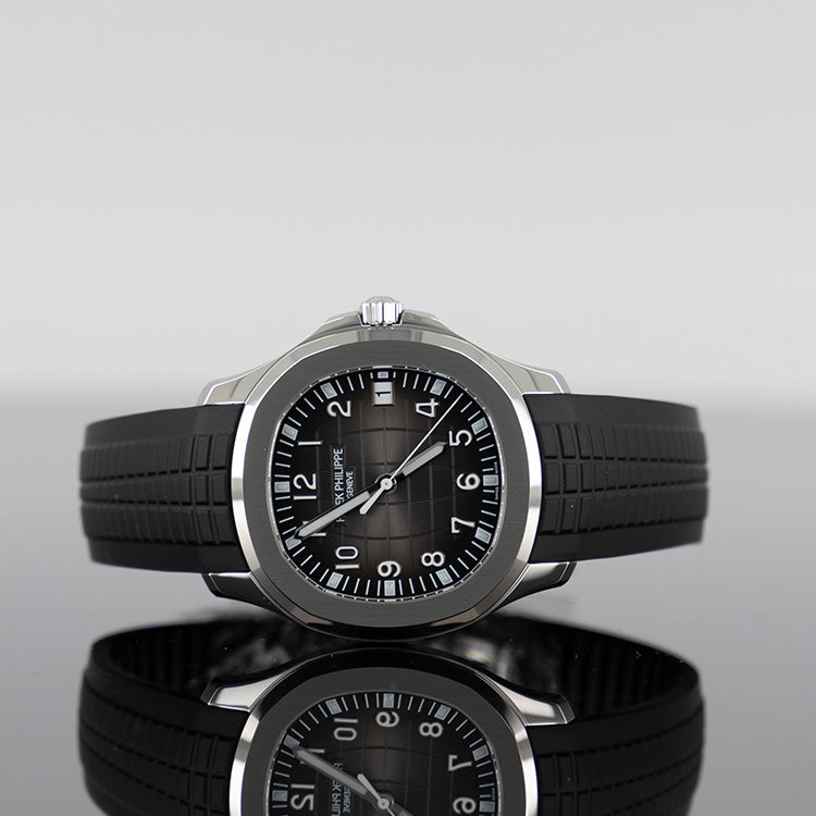 Patek Philippe Aquanaut — Black Dial Steel 40.8mm