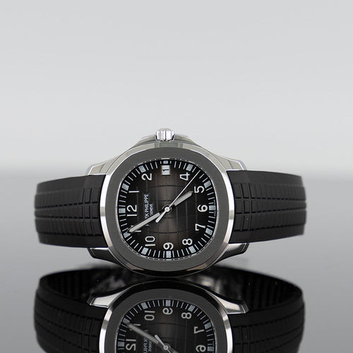 Patek Philippe Aquanaut — Black Dial Steel 40.8mm