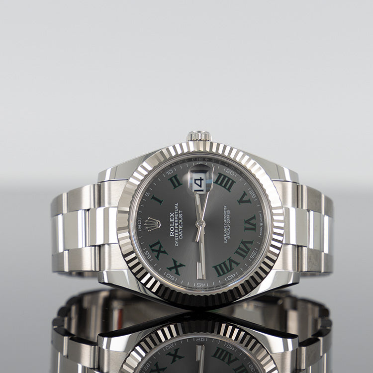 Rolex Datejust 126334 — Wimbledon Dial Steel 41mm