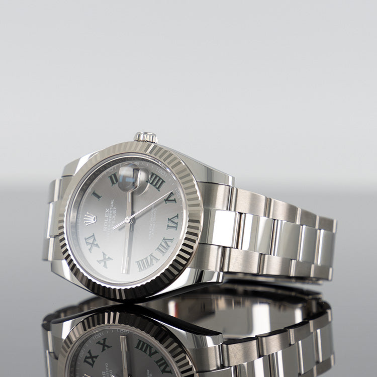 Rolex Datejust 126334 — Wimbledon Dial Steel 41mm