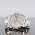 Rolex Day-Date 228396TBR — Meteorite Baguette Dial Platinum Baguette 40mm