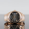 Rolex Day-Date 228235 — Rose Gold Slate Ombre Dial Rose Gold 40mm