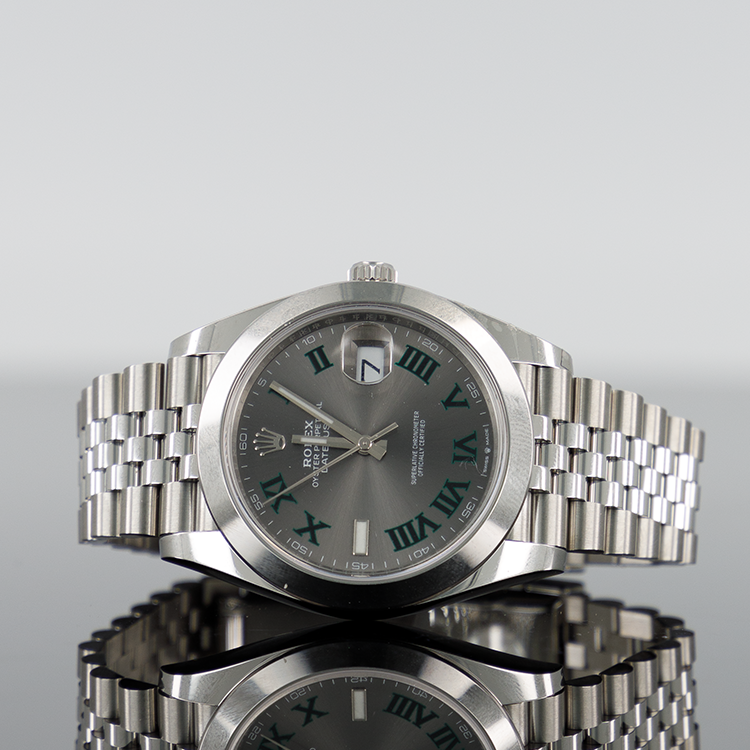 Rolex Datejust 126300 — Wimbledon Dial Jubilee 41mm
