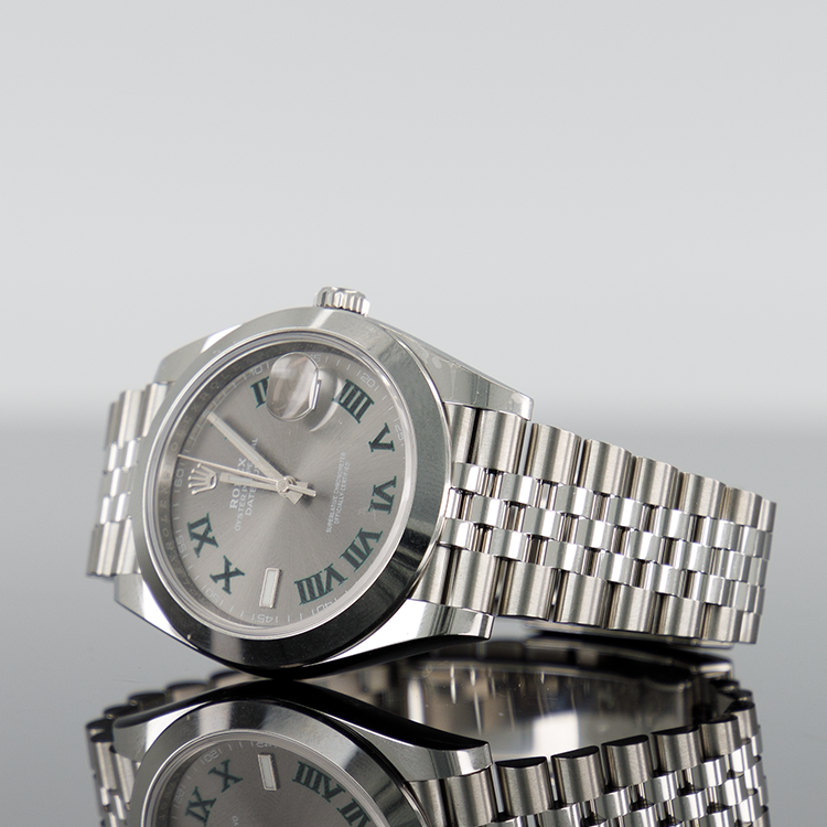 Rolex Datejust 126300 — Wimbledon Dial Jubilee 41mm