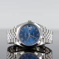Rolex Datejust 126300 — Blue Roman Dial Steel Jubilee 41mm