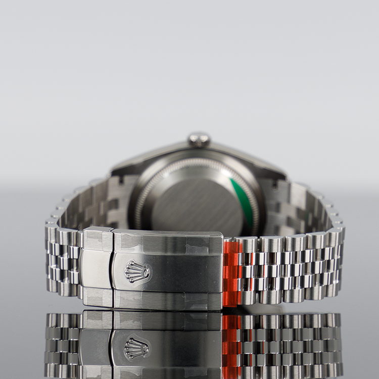 Rolex Datejust 126234 — Black Index Dial Steel Jubilee 36mm