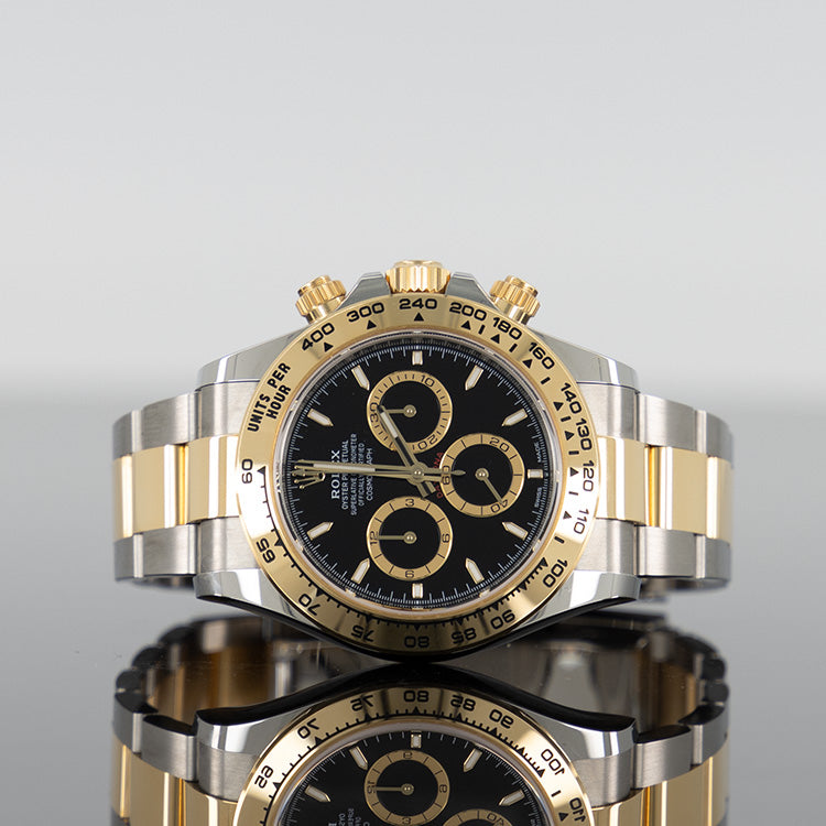 Rolex Daytona 126503 — Gold Black Dial Yellow Gold Steel 40mm