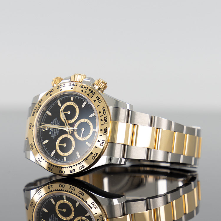 Rolex Daytona 126503 — Gold Black Dial Yellow Gold Steel 40mm