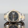 Rolex Datejust 126333 — Gold Fluted Wimbledon Dial Yellow Gold Steel 41mm