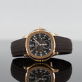 Patek Philippe Aquanaut — Rose Gold Brown Dial Rose Gold 40.8mm