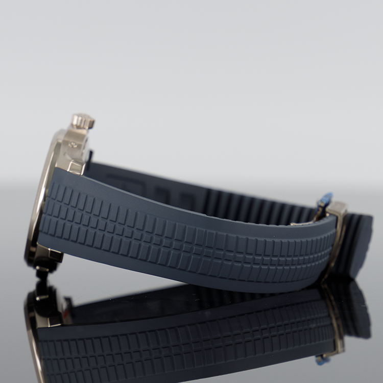 Patek Philippe Aquanaut — Blue Gray Dial White Gold 40.8mm