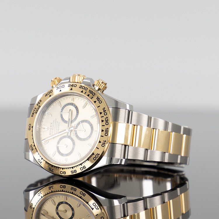 Rolex Daytona 126503 — Gold Champagne Dial Yellow Gold Steel 40mm