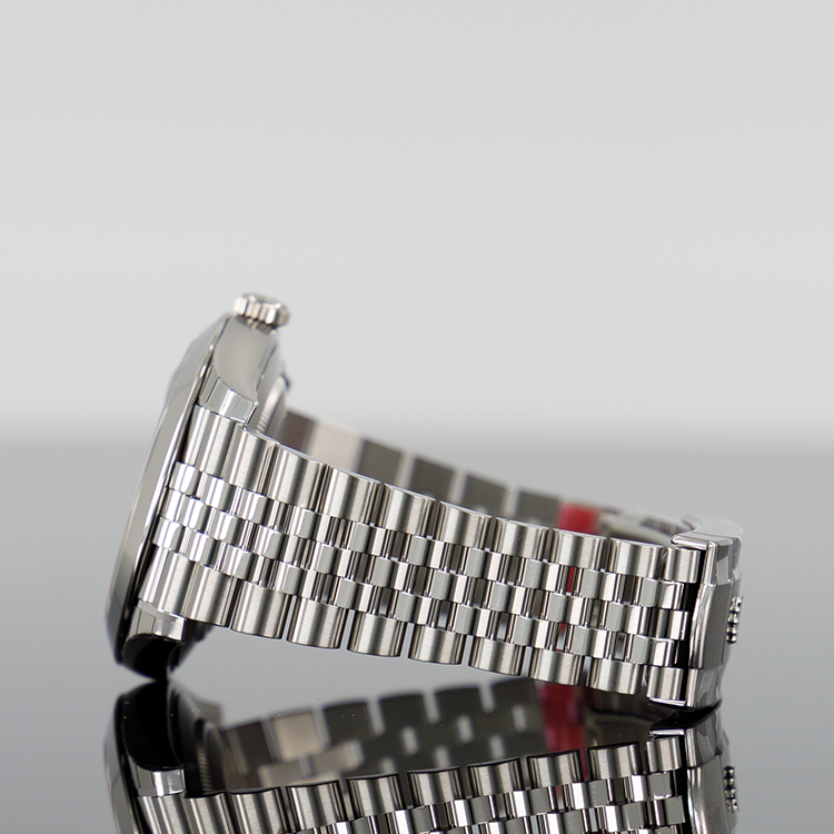 Rolex Datejust 126300 — Grey Dial Steel Jubilee 41mm