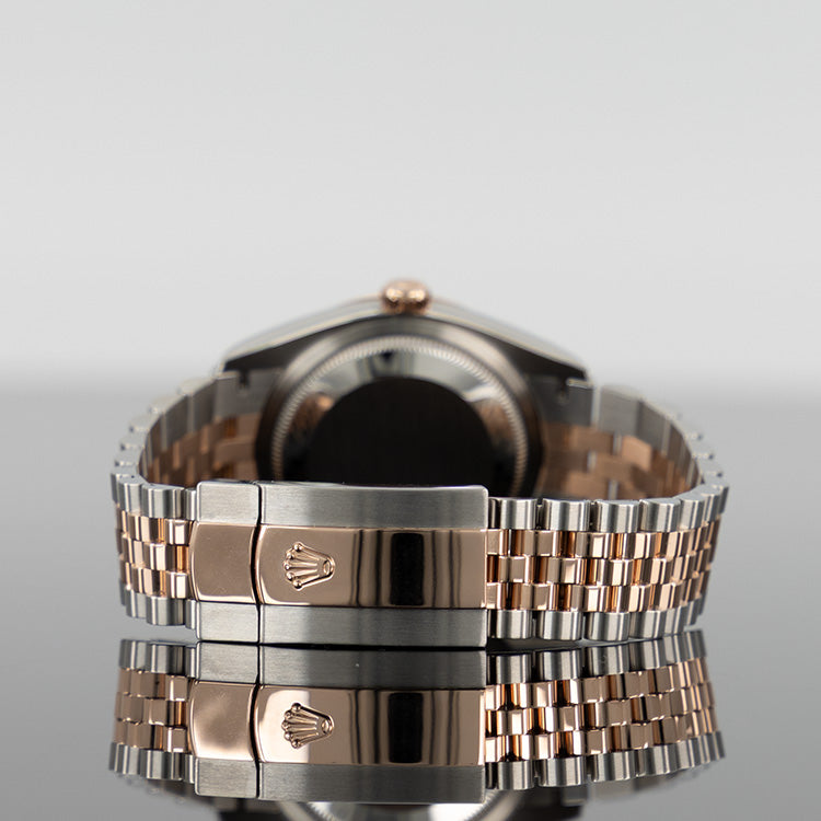 Rolex Datejust 126231 — Gold Slate Diamond Set Dial Steel Diamond 36mm