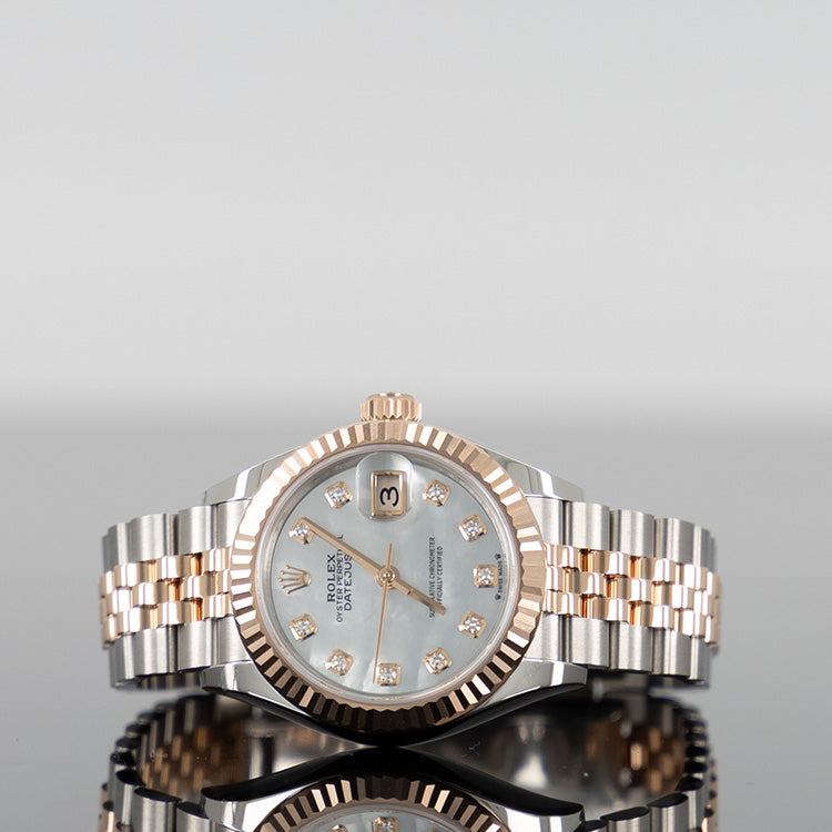 Rolex Datejust 279171 — Rose Gold MOP Dial Rose Gold Steel 28mm
