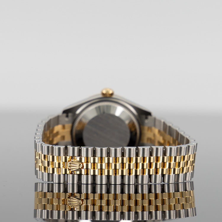 Rolex Datejust 278273 — Gold White Roman Dial Yellow Gold Steel 31mm