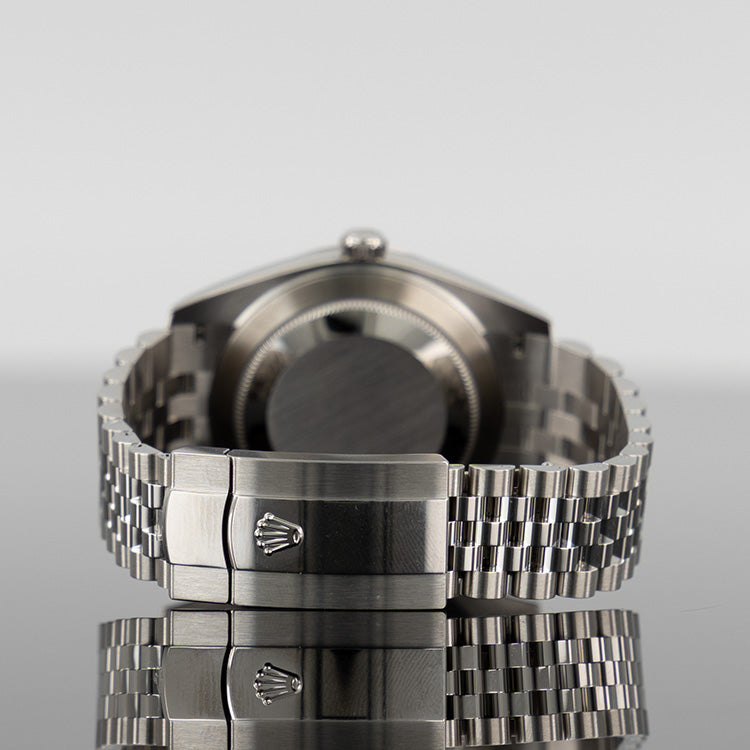 Rolex Datejust 126334 — Black Index Dial Steel Jubilee 41mm
