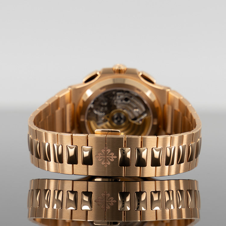 Patek Philippe Nautilus 5990/1R — Rose Gold Blue Dial Rose Gold 40.5mm