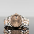 Rolex Datejust 126231 — Rose Dial Rose Gold Steel Diamond 36mm