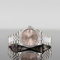 Rolex Datejust 278384RBR — Pink Diamond Dial Steel Diamond 31mm
