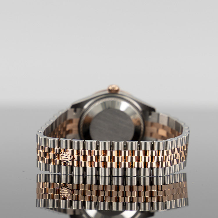 Rolex Datejust 278381RBR — Mother Of Pearl Diamond Set Dial Steel Diamond 31mm