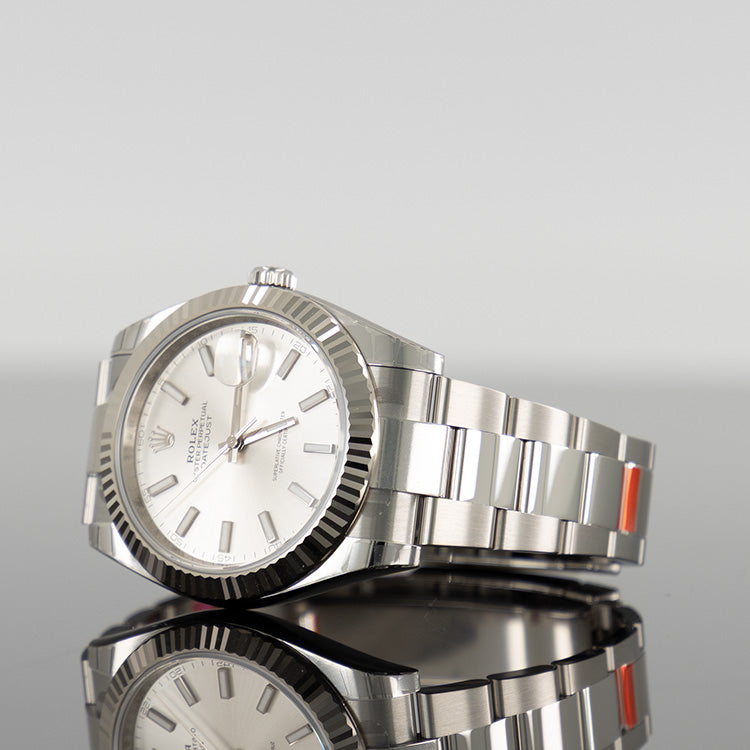 Rolex Datejust 126334 — Silver Dial Oystersteel 41mm