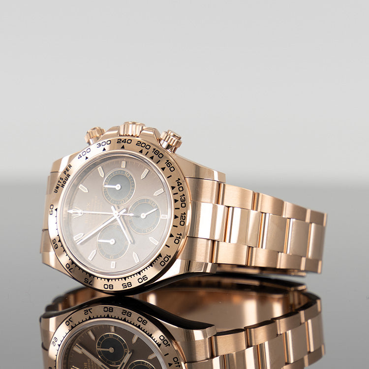 Rolex Daytona 126505 — Rose Gold Chocolate Dial Rose Gold 40mm