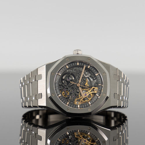 Audemars Piguet Royal Oak 15407ST — Skeleton Dial Steel Skeleton 41mm