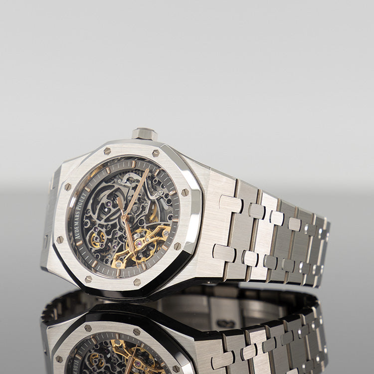 Audemars Piguet Royal Oak 15407ST — Skeleton Dial Steel Skeleton 41mm