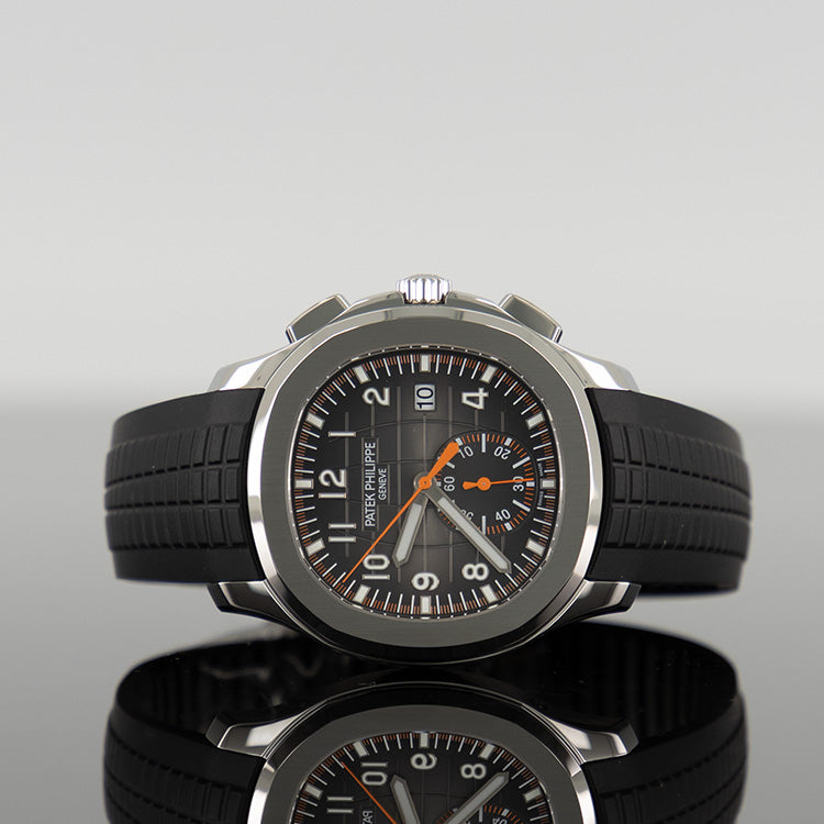 Patek Philippe Aquanaut — Black Embossed Dial 42.2mm