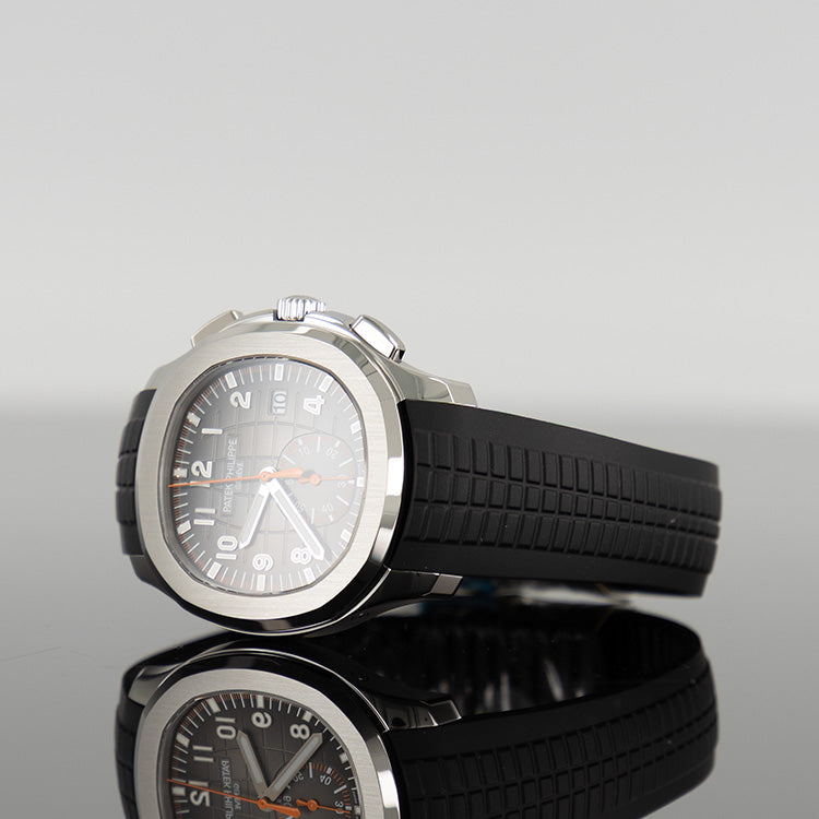 Patek Philippe Aquanaut — Black Embossed Dial 42.2mm