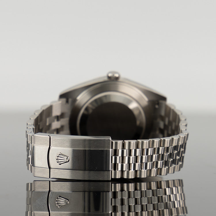 Rolex Datejust 126300 — Silver Dial Steel Jubilee 41mm