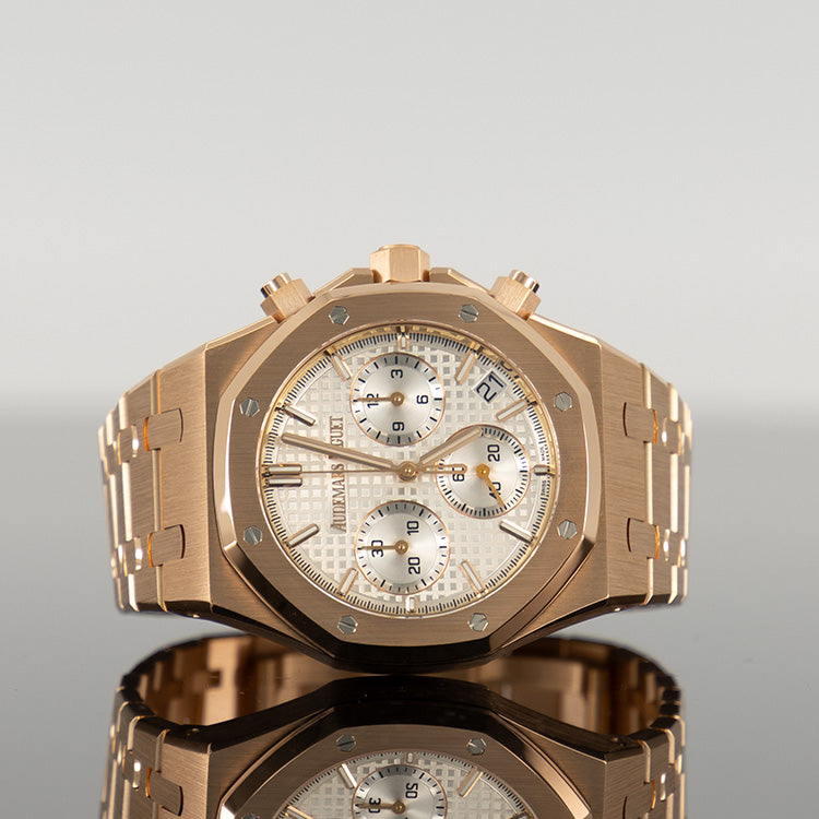 Audemars Piguet Royal Oak 26240OR — Rose Gold White Dial Rose Gold 41mm