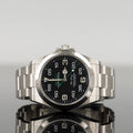 Rolex Air King Steel 126900 — Black Dial 40mm