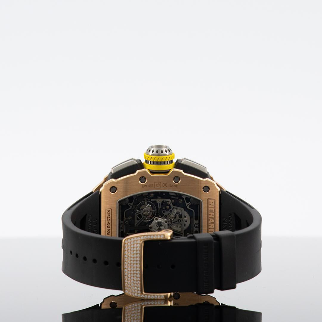 Richard Mille RM 11-03 — Rose Gold Titanium Diamond