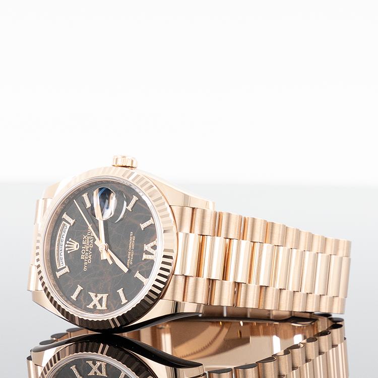 Rolex Day-Date 128345 — Rose Gold Diamond 36mm