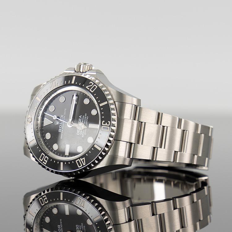 Rolex Deepsea Oystersteel Black 136660 — Black Dial 44mm