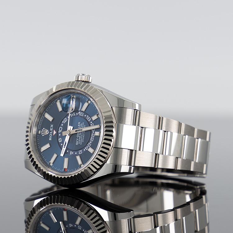 Rolex Sky-Dweller 336934 — Blue Dial Steel 42mm